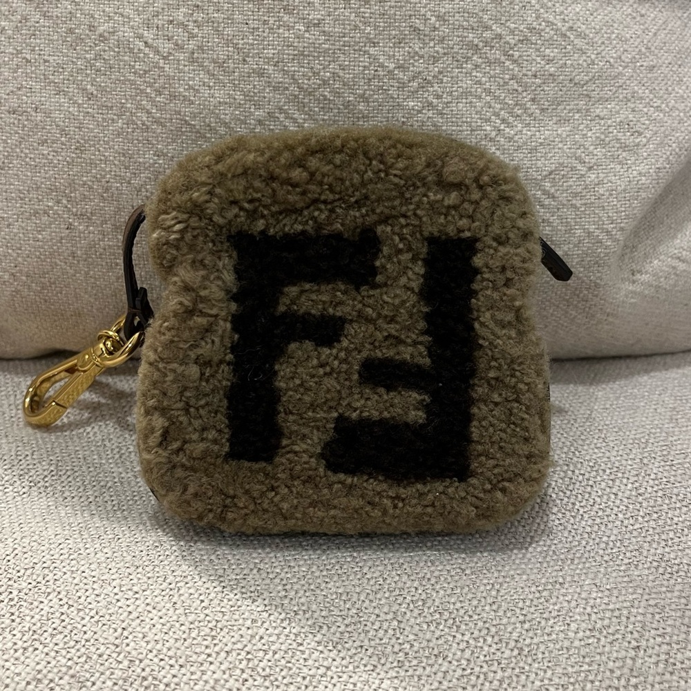 Fendi Shearling Toast Charm